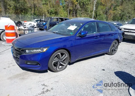 2019 Honda Accord Sport z USA, uszkodzony, nr VIN 1HGCV1F37KA072205